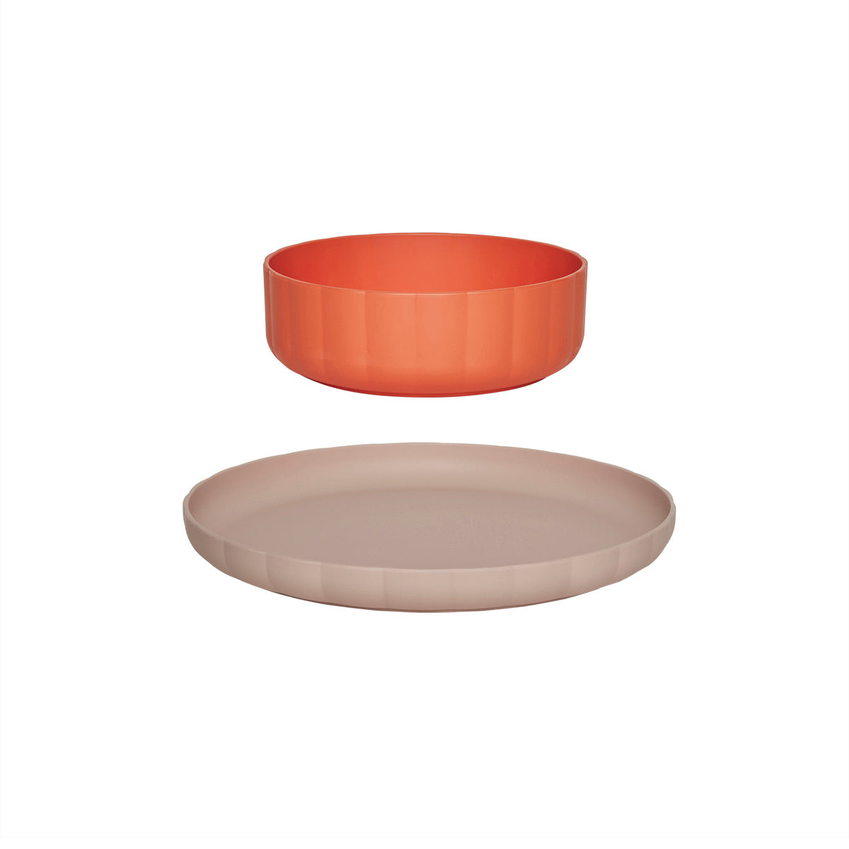 Pullo Plate & Bowl - Set of 2