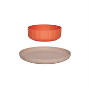 Pullo Plate & Bowl - Set of 2