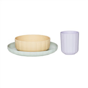 Pullo Tableware Set - Mint/Vanilla/Lavender