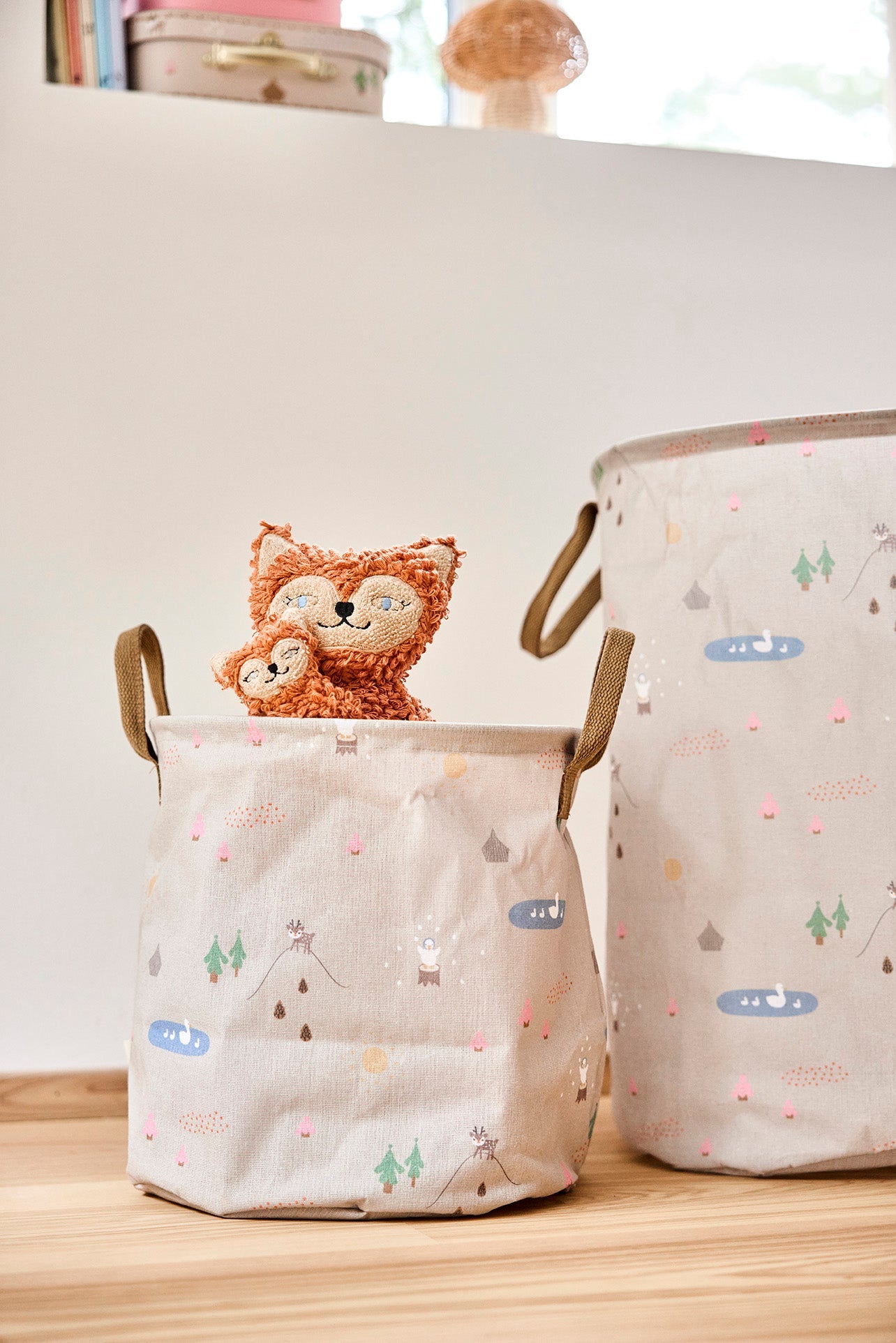 Deer & Duck Laundry/Storage Basket - Large