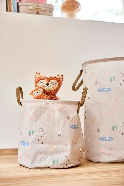 Deer & Duck Storage Basket Medium - Set of 2