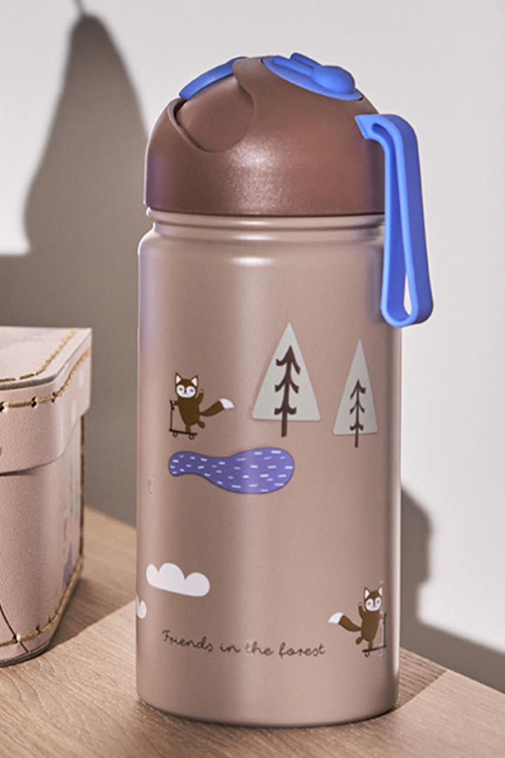 Friends in the Forest Bottle - Blue - 360ml