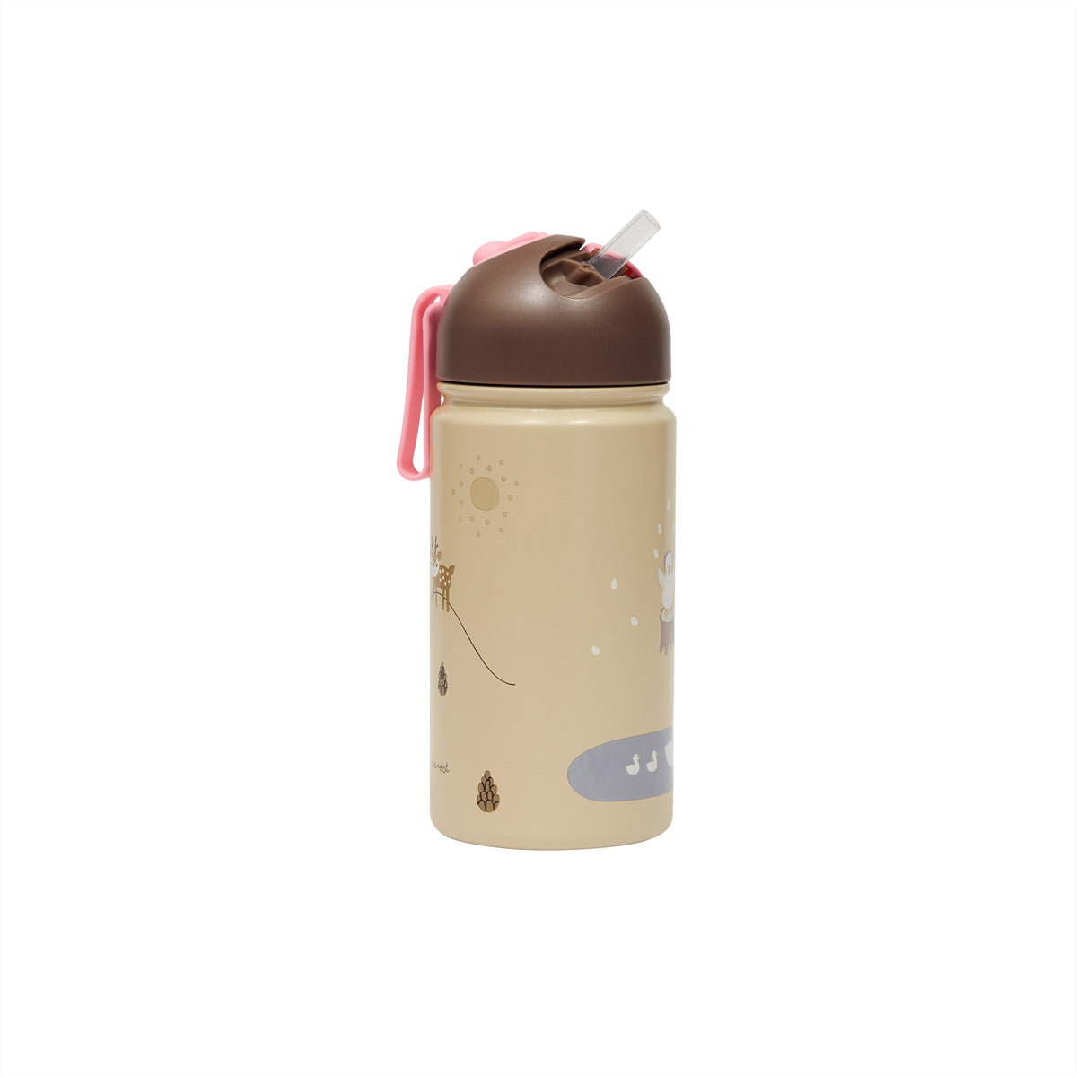 Friends in the Forest Bottle - Pink - 360ml