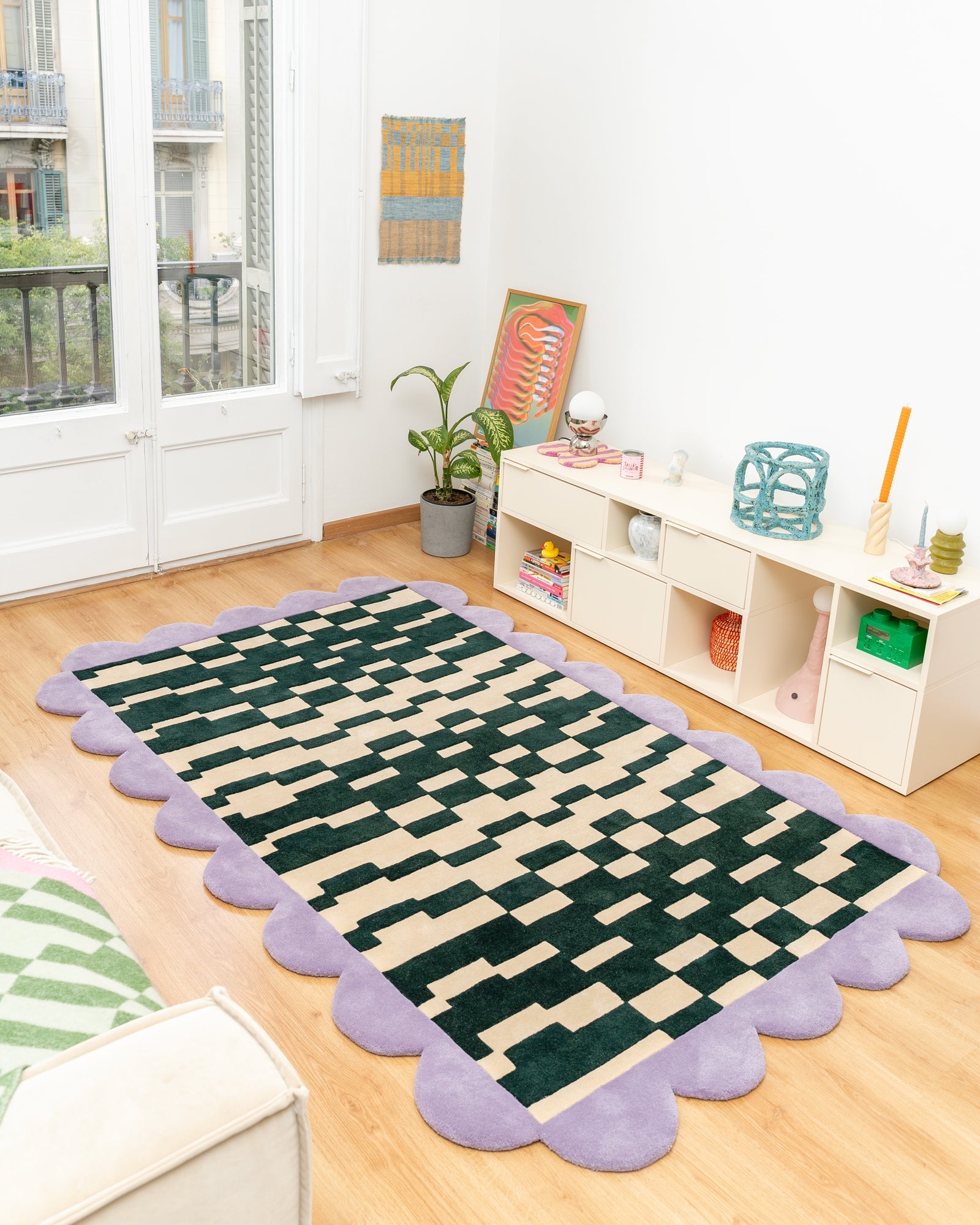 Margarita Rug - Dark Green