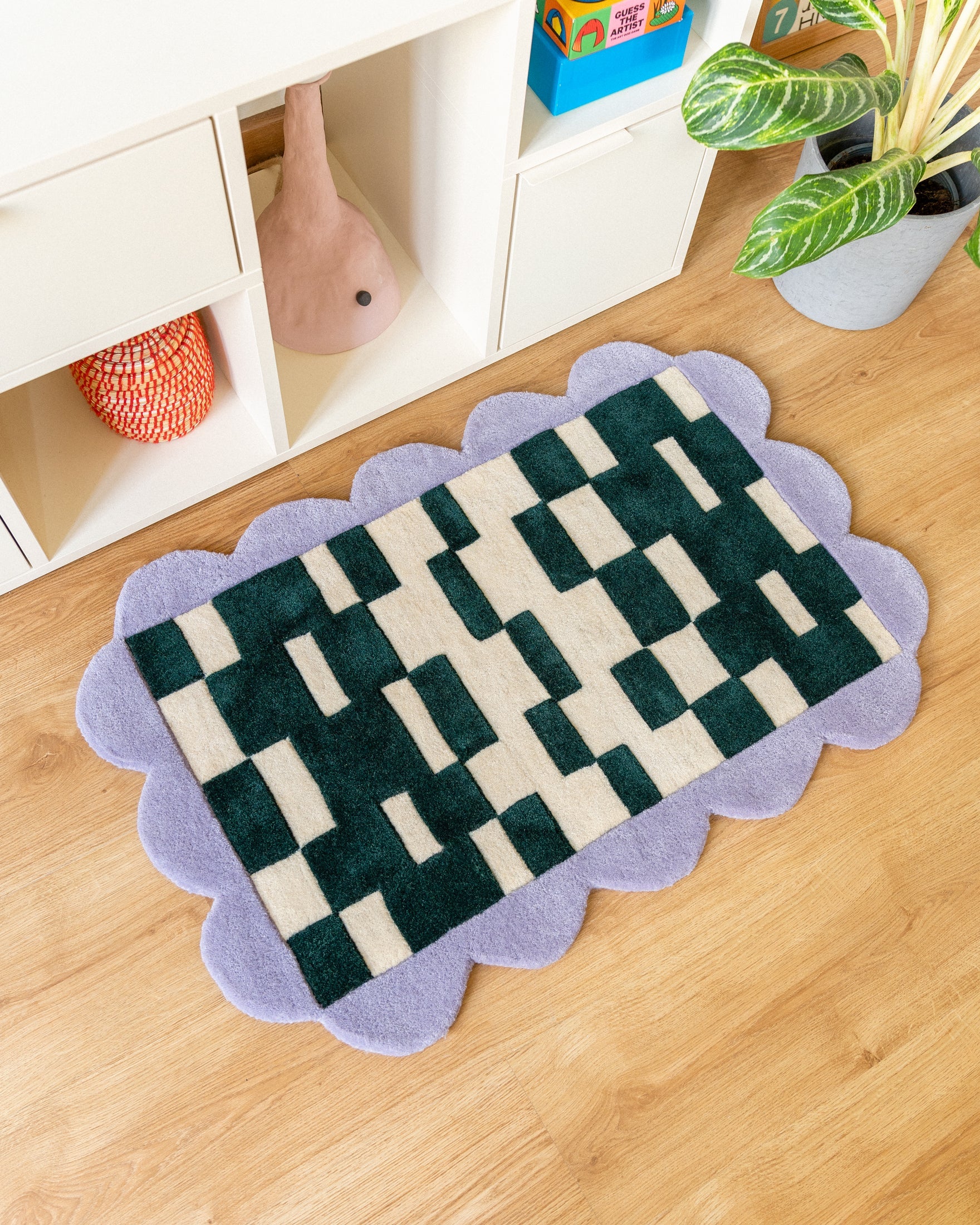 Margarita Rug - Dark Green