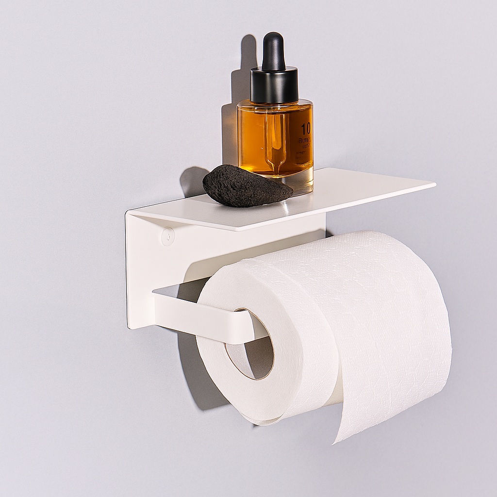 ROLLZ Paper Holder with Shelf