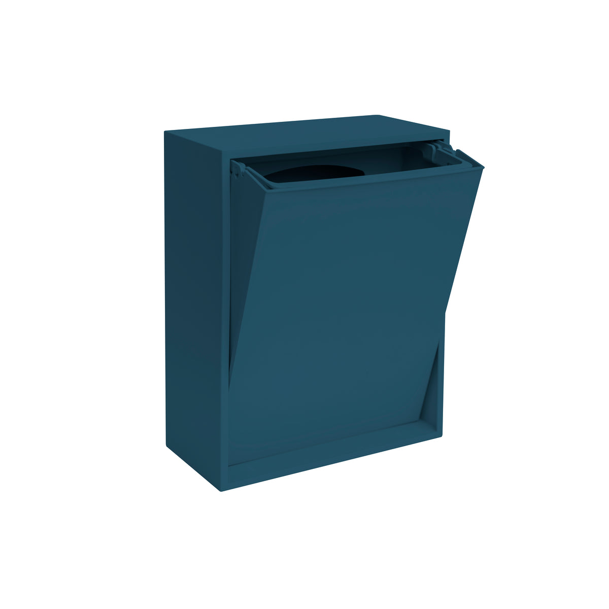 Recyclingbox - IJzerblauw