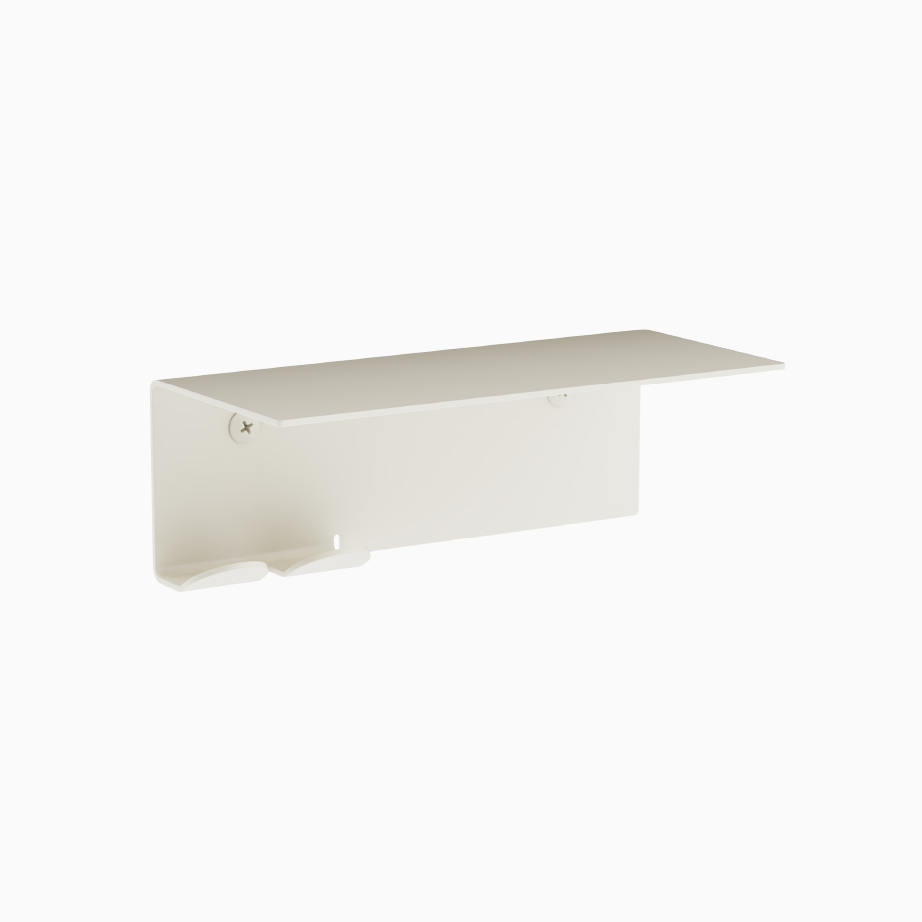 SHOOK shelf with hooks